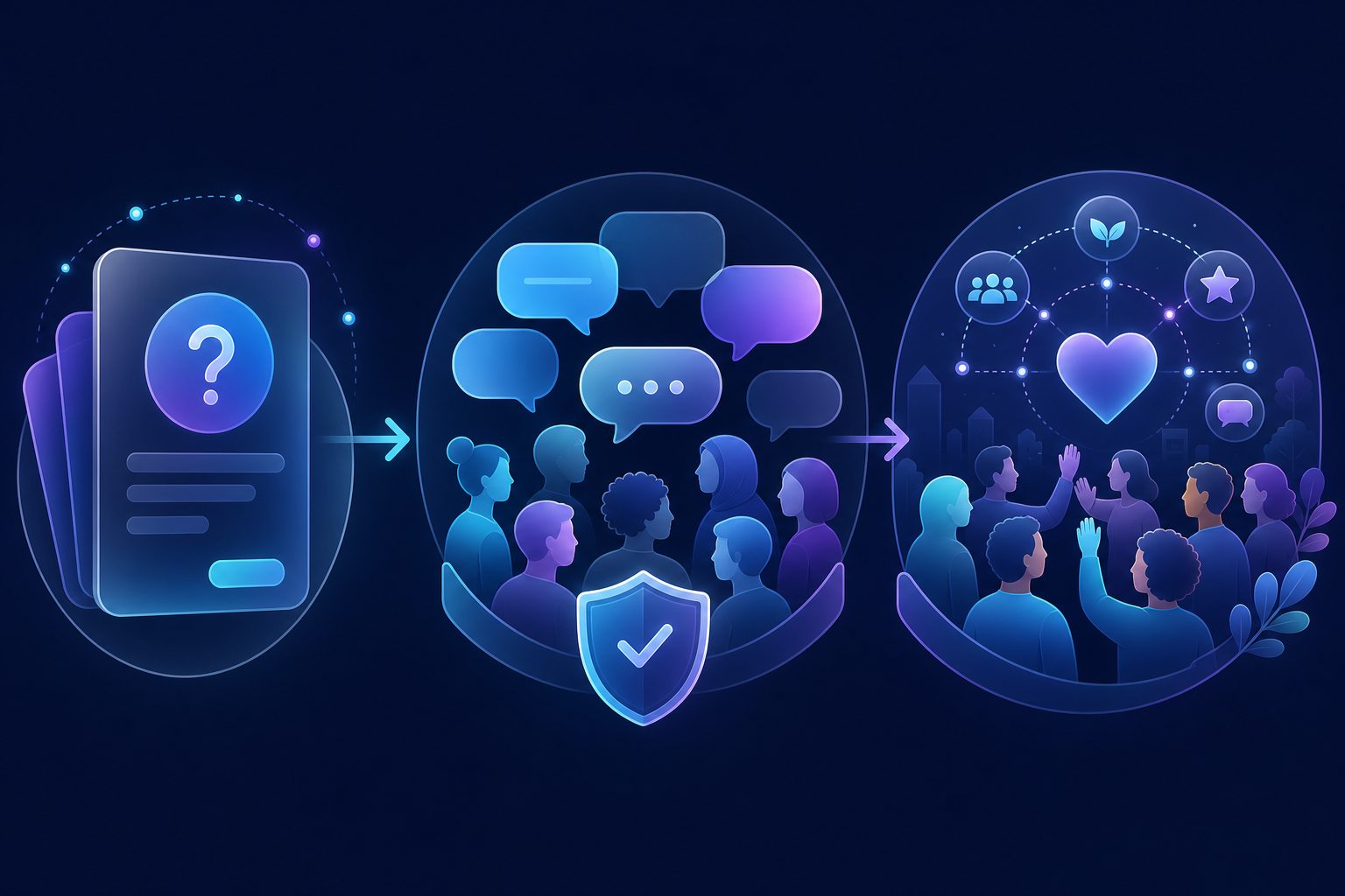 Discord channel structure and welcome flow for new members